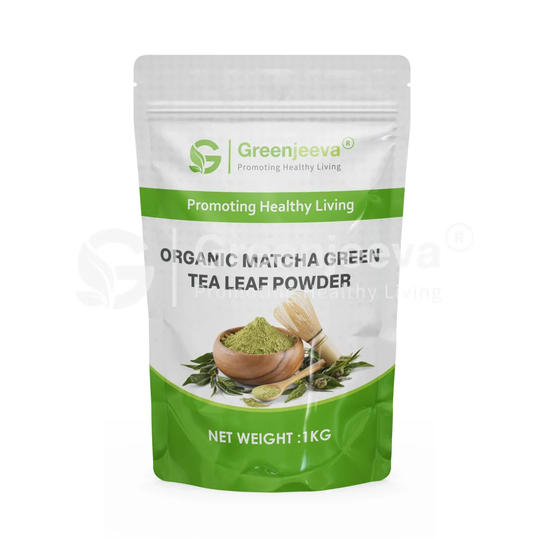 Organic Matcha Green Tea Leaf Powder Pouch Organic Matcha Green Tea Leaf Powder Pouch
